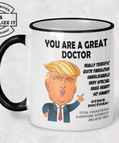 Trump Mug Gifts for Doctor Gift Funny Doctor Mug Doctor Christmas Gift Doctor Appreciation Gift Doctor Thank You Gift Doctor GIfts DR.