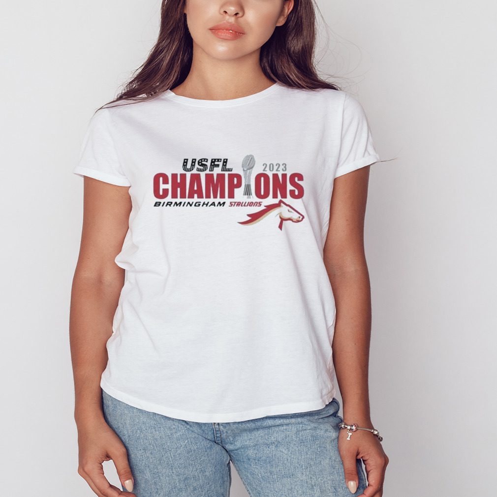 Usfl 2023 Birmingham Stallions Champions Shirt