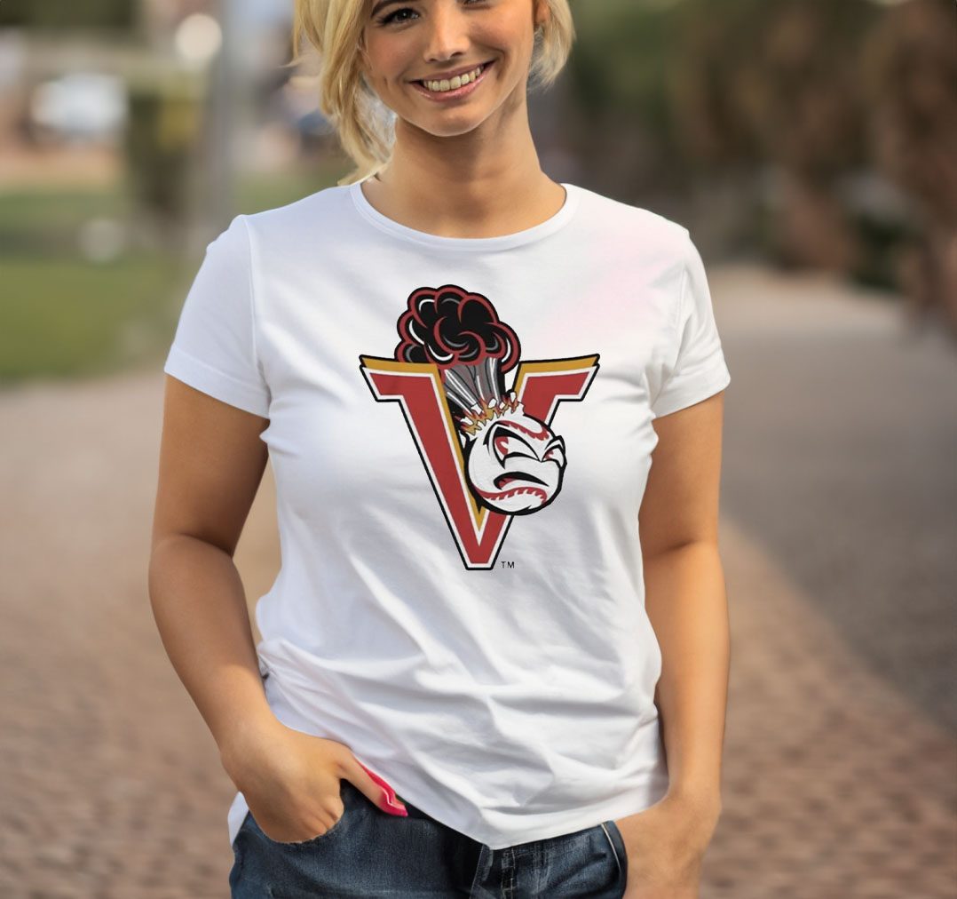 volcanoes Alternate Logo t-shirt