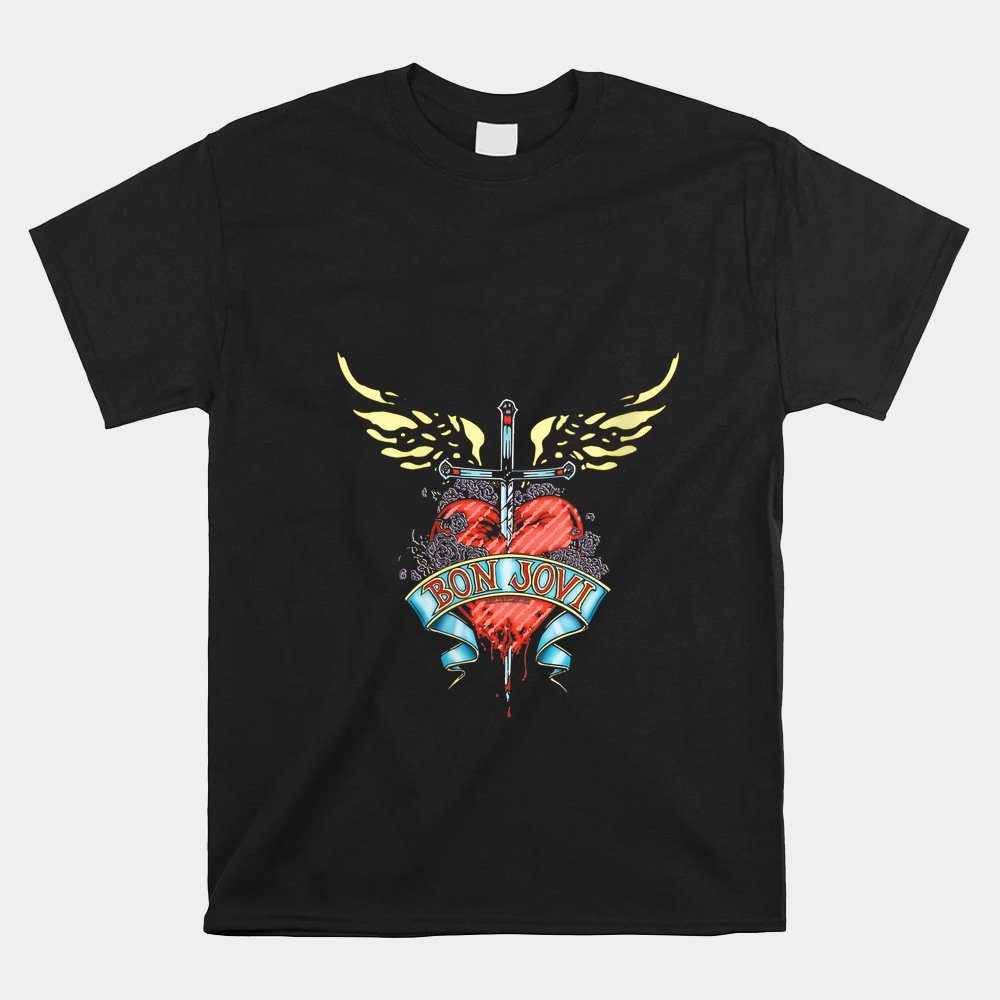 Womens Bon Jovi Daggered Shirt