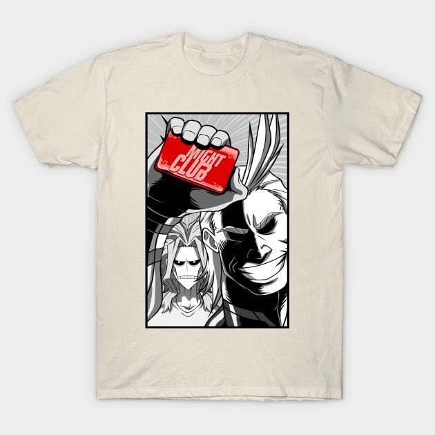You Don't Talk About Might Club (Manga Version) T-Shirt Unisex