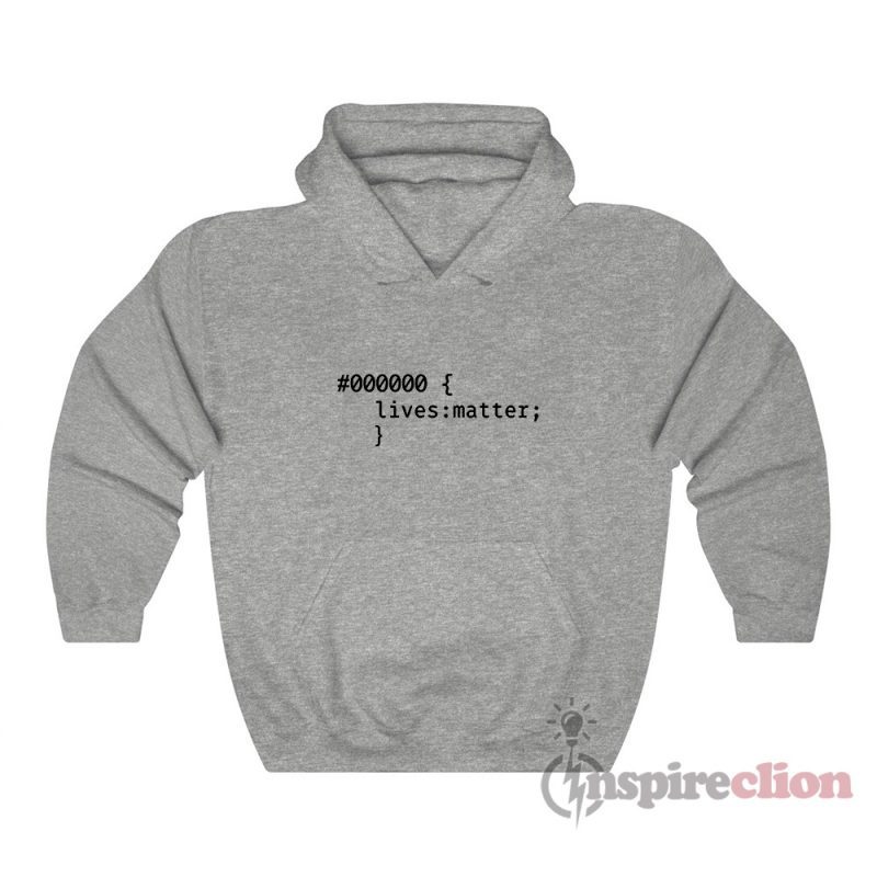 000000 Lives Matter Hoodie
