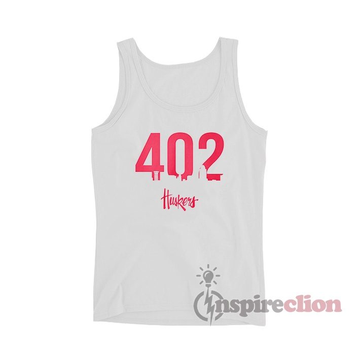 402 Nebraska Huskers Tank Top
