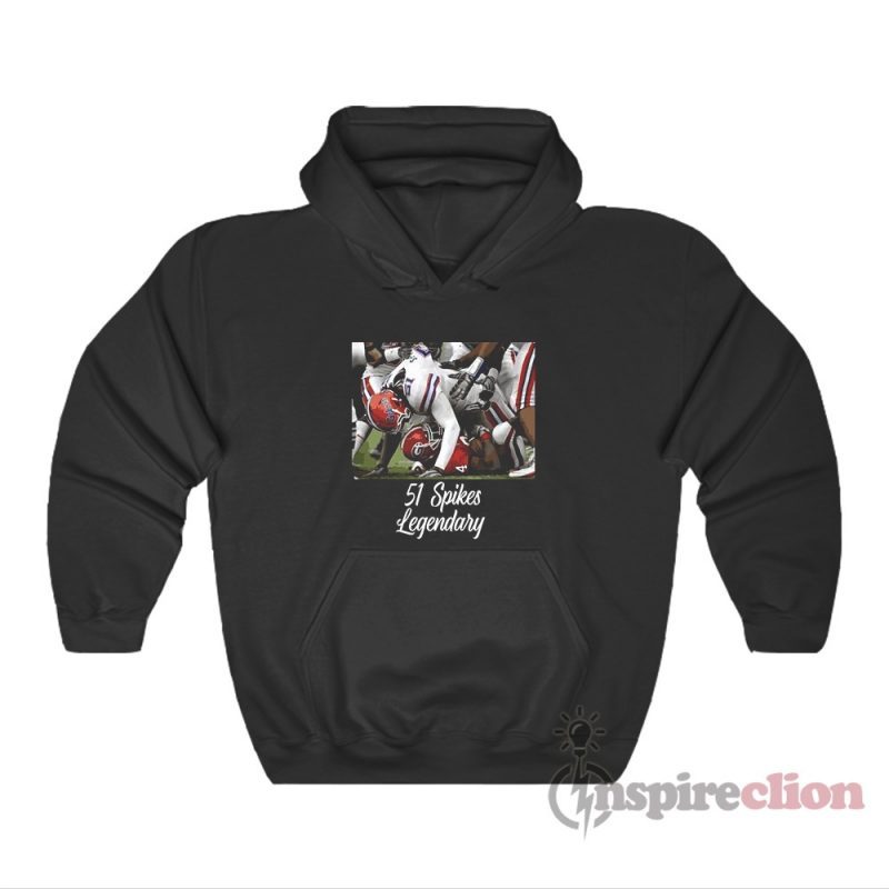 51 Spikes Legendary Brandon Spikes Hoodie