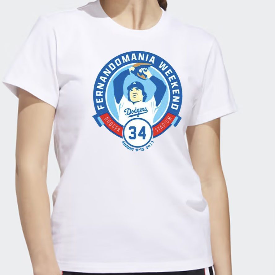 Fernandomania Weekend Dodger Fernando Valenzuela T Shirts