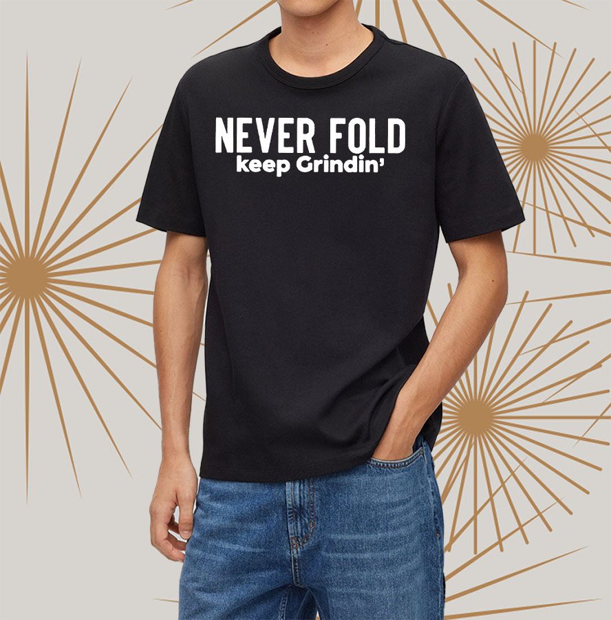Miles Sanders Never Fold Keep Grindin’ Shirt