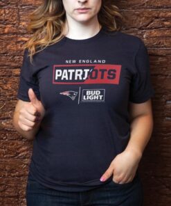 New England Patriots Fanatics Branded NFL x Bud Light T Shirt