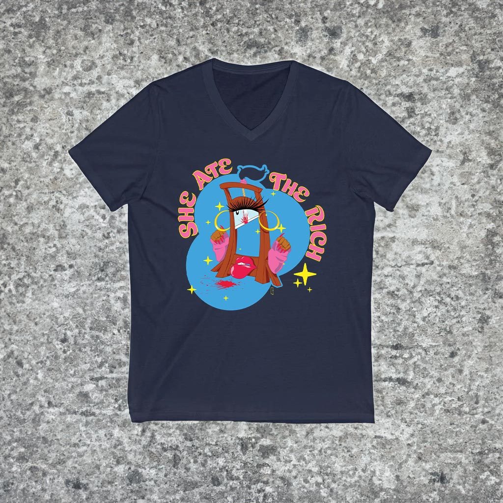 SHE ATE The Rich T-Shirts