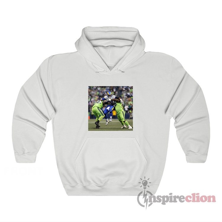 Aaron Donald Los Angeles Rams vs Seattle Seahawks Hoodie