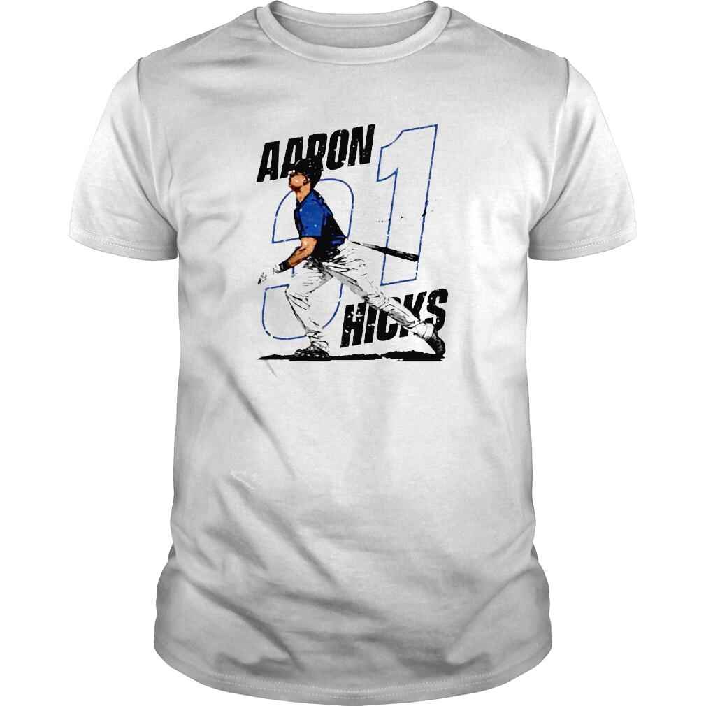 aaron Hicks 31 baseball signature shirt