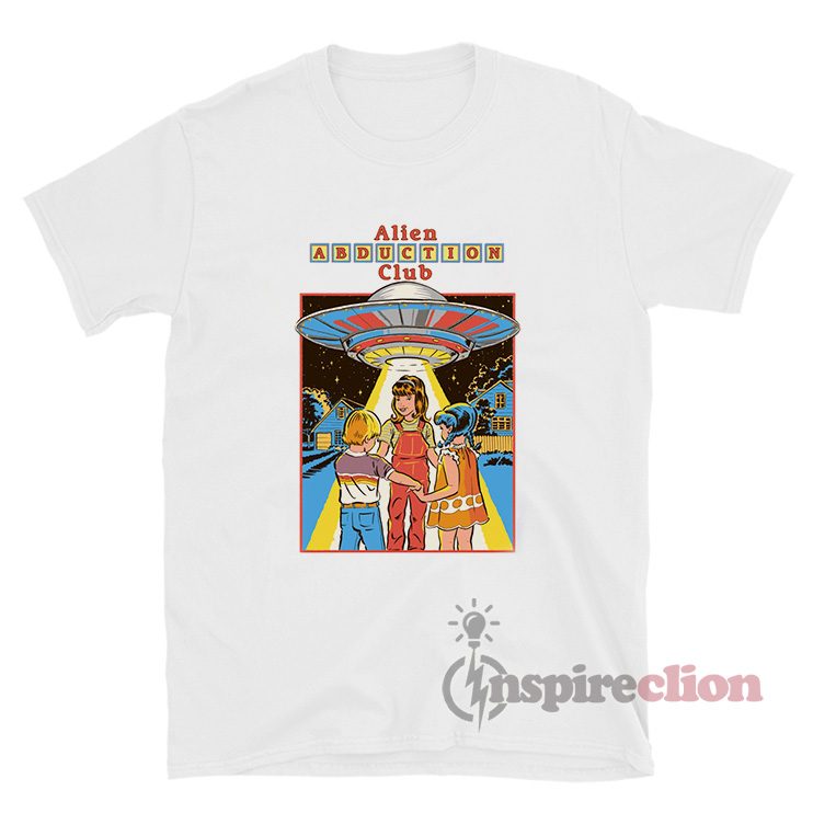 Alien Abduction Club Ufo T-Shirt For Unisex