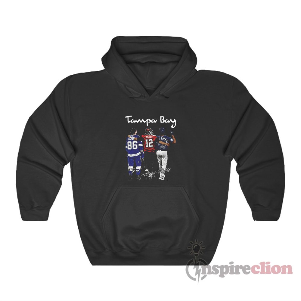 Arozarena Brady Kucherov Tampa Bay Champions Hoodie
