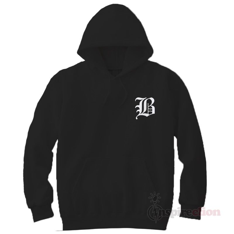 Buy Old English B Hoodie Cheap custom Unisex - Image 2