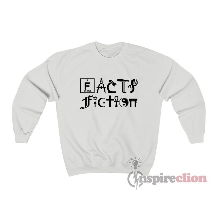 Facts Fiction Religious Symbol Sweatshirt