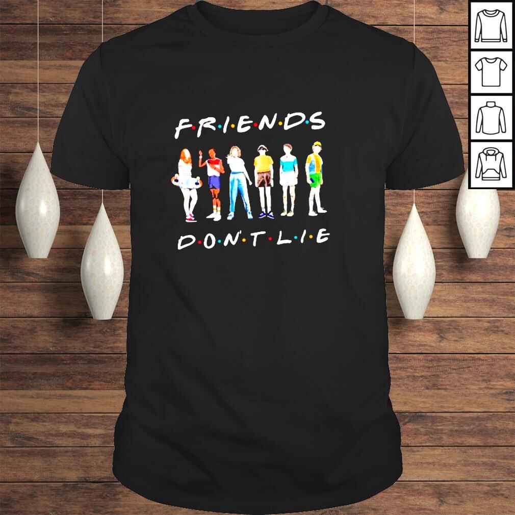 friends Tv Show Stranger Things 3 Friends Don’t Lie Shirt