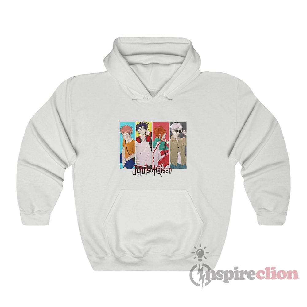 Gojo Fushiguro Itadori Kugisaki Jujutsu Kaisen Hoodie