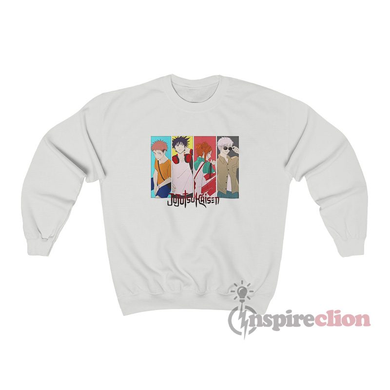 Gojo Fushiguro Itadori Kugisaki Jujutsu Kaisen Sweatshirt