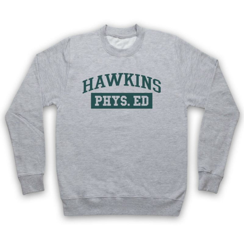 Hawkins High School Phys. Ed GYM Sweatshirt Stranger Things