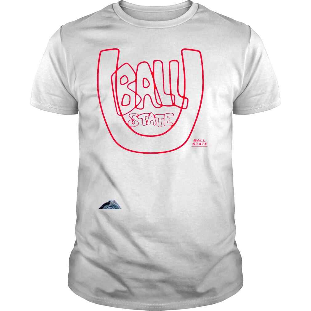 Iconic vintage ball state u baseball ball state x close encounters of the third kind homefield apparel Shirt