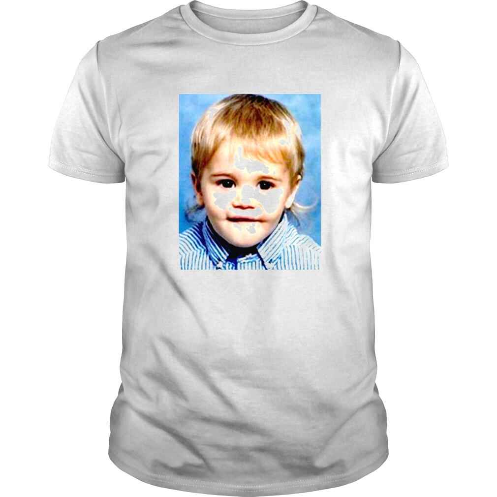 Justin Bieber as a baby tshirt