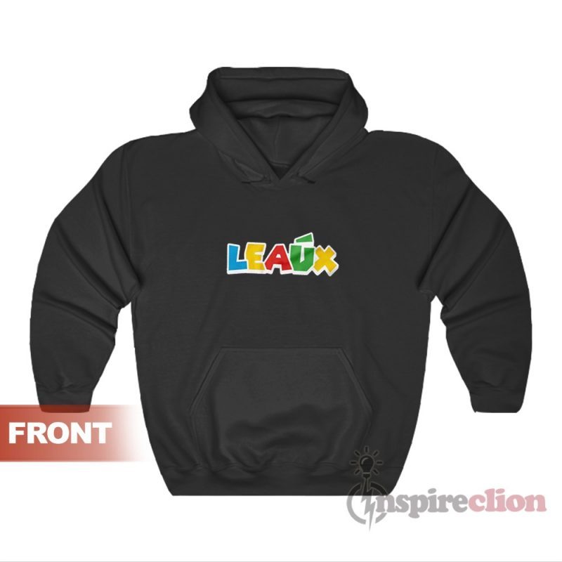Leaux Logo Multicolor Hoodie For Unisex