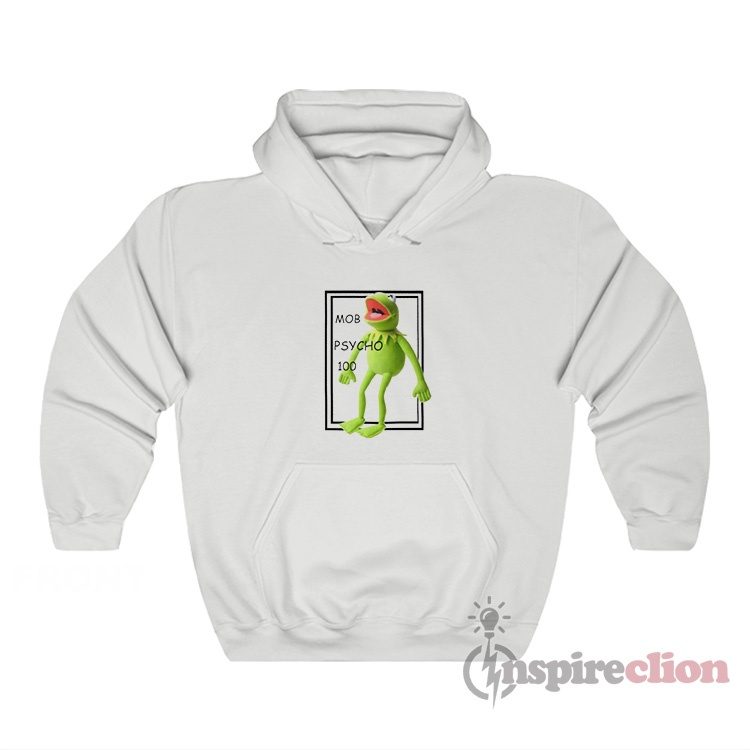 Mob Psycho 100 Kermit Meme Hoodie