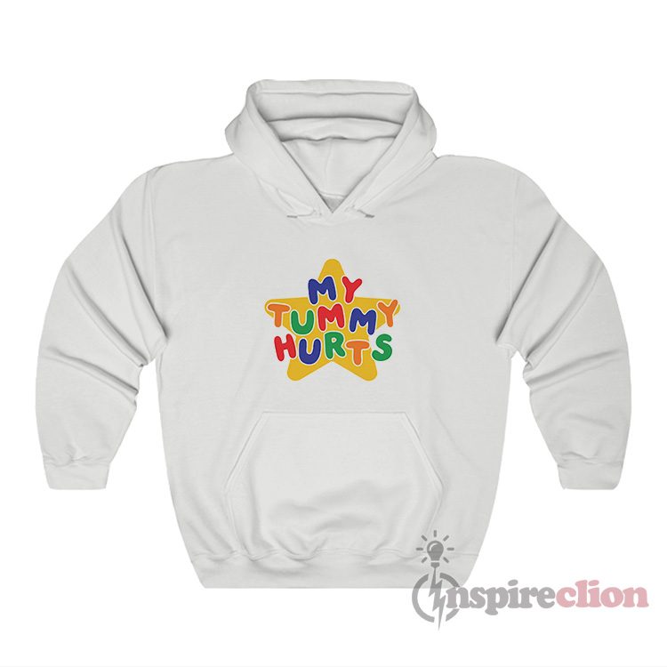 My Tummy Hurts Clowncore Meme Hoodie