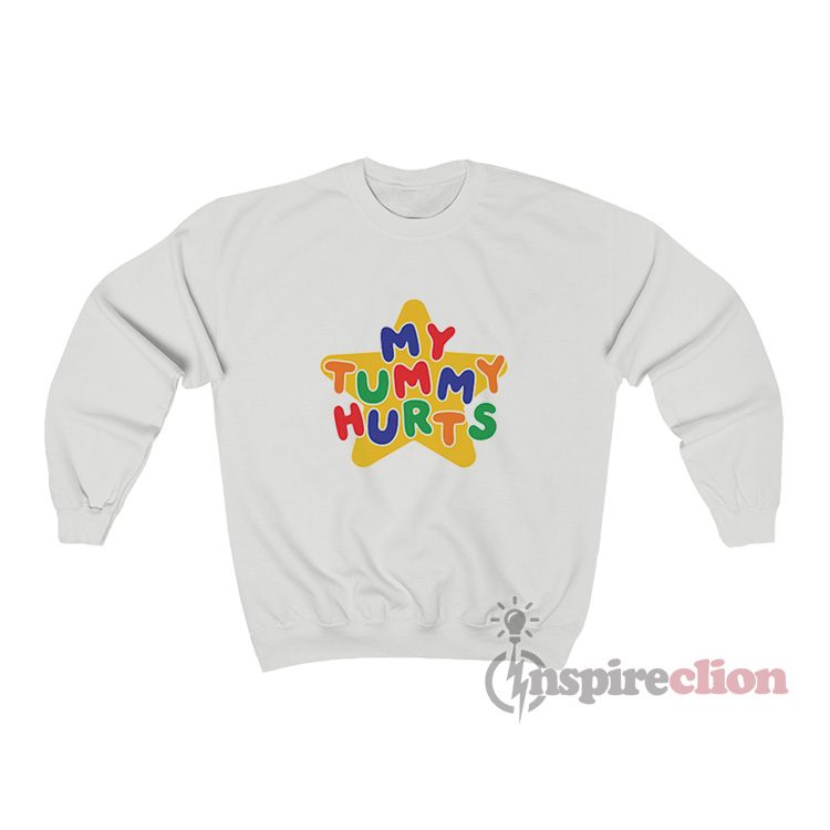 My Tummy Hurts Clowncore Meme Sweatshirt
