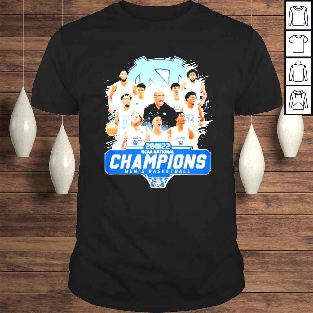 North carolina tar heels Football 2022 ncaa national champions mens basketball shirt
