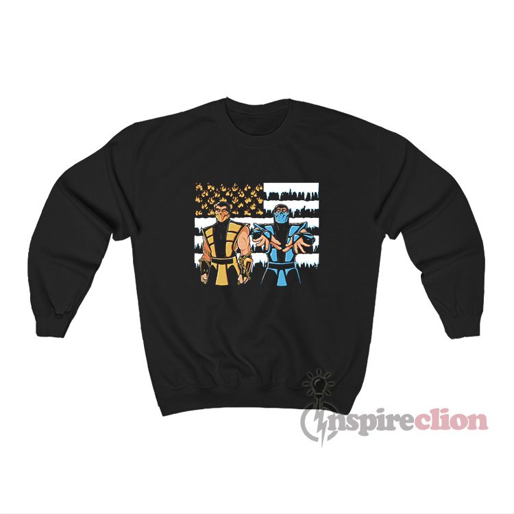 Scorpion Sub Zero  Mortal Kombat Outkast Stankonia Sweatshirt