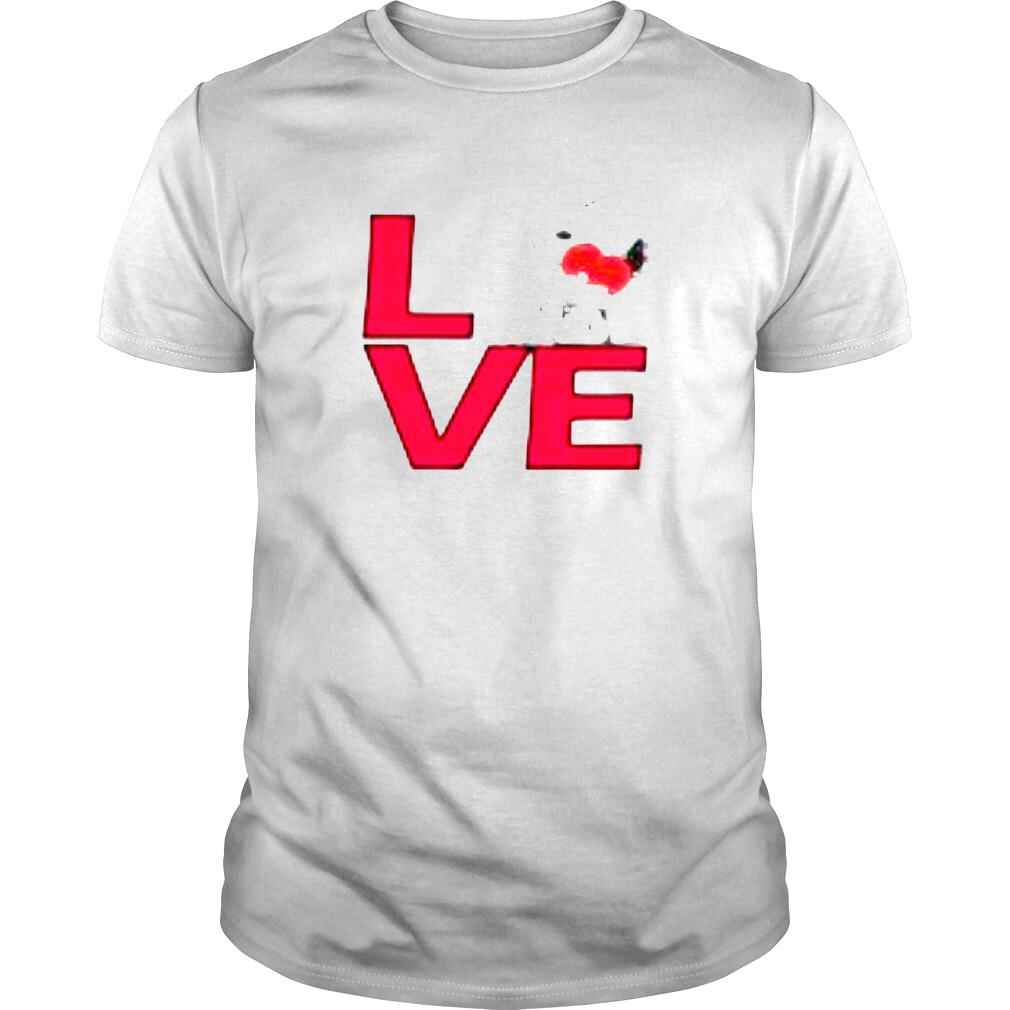 Snoopy hug heart love Snoopy shirt