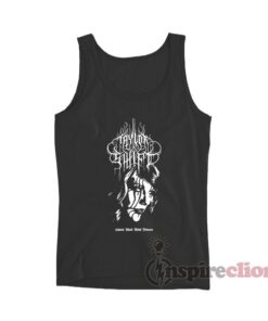 Taylor Swift Satanic Black Metal Princess Tank Top