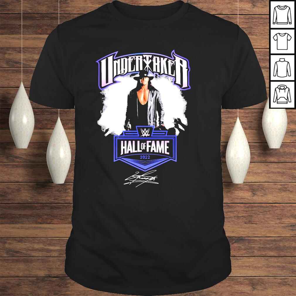 WWE The Undertaker Hall Of Fame 2022 Signature Perfect Shirt