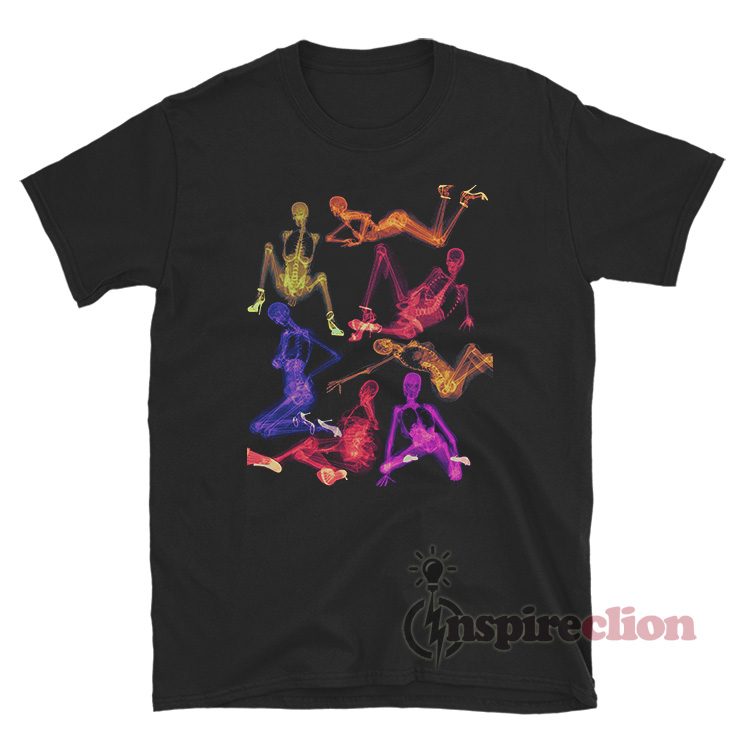 X-Ray Pin Up Tapestry T-Shirt
