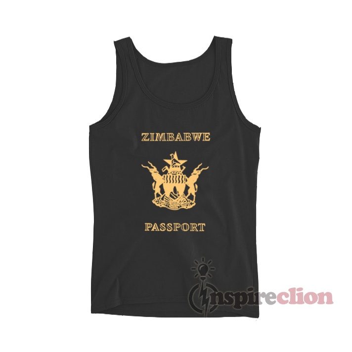 Zimbabwe Passport Tank Top