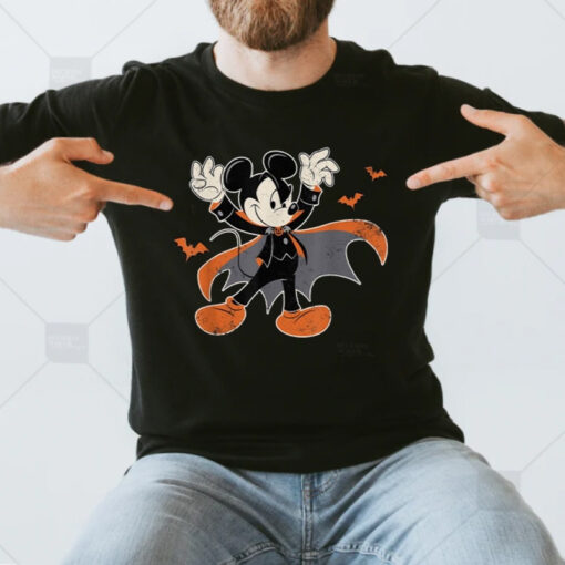 Funny Disney Mickey Mouse Spooky Halloween TShirt