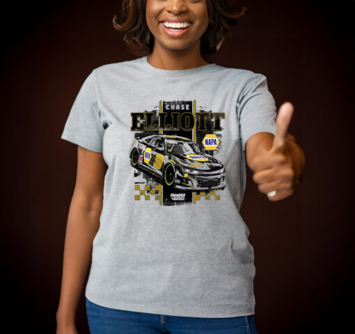 Hendrick Motorsports Chase Elliott #9 NAPA Gold shirt
