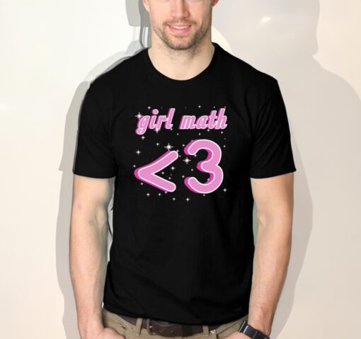 Girl Math Cringey t-shirts