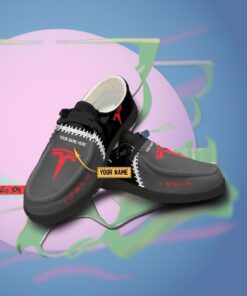 Tesla Custom Name Hey Dude Shoes cute