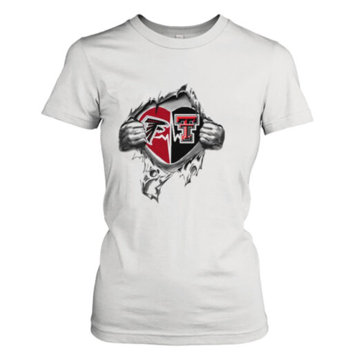 Blood Inside Me Atlanta Falcons And Texas Tech Red Raiders 2023 shirt T-Shirt Hoodie