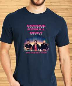 Enrique Iglesias Pitbull Ricky Martin The Trilogy Tour 2023 Shirt