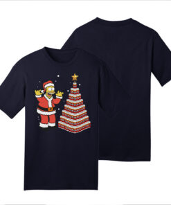 Homer Simpson Tis The Season Duff Beer Christmas Tree 2024 Shirts