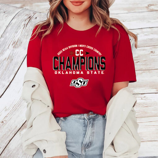 Oklahoma State Cowboys 2023 Ncaa Men’s Cross Country National Champions TShirt