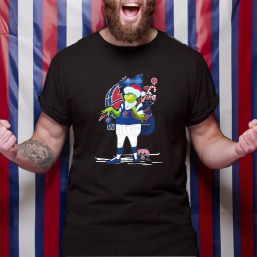 Santa Grinch Washington Wizards Gift Christmas TShirt