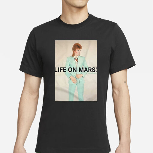 David Bowie Life On Mars Superb T-Shirts