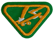 - Marker für das Zentrallager von Advent-Verlag, vertrauliche Lagerung und Logistik, mit grüner und goldener Stickerei, symbolisiert Sicherheit und effiziente Lagerverwaltung.