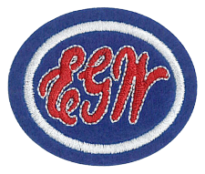 Zentrallager Logo von Advent-Verlag, Maschinenstickerei, Textilveredelung, hochwertige Stickerei, Firmenlogo, Textilgestaltung, Corporate Identity, Textilservices, Textildruck, textile Werbung.