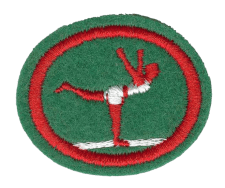 Balance-Sportabzeichen, Turnabzeichen, Sportabzeichen, Turnabzeichen, Abzeichen, Sport, Turnen, Fitness, Leistung, Auszeichnung.