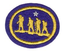 Polizeipuppen-Abzeichen mit leuchtender Stickerei und Symbol für Polizei-Training und -Simulation. Ideal für Polizeischulungen, Rollenspiele und staatliche Einsatzübungen. Hochwertiges Abzeichen für Polizei- und Sicherheitsübungen.