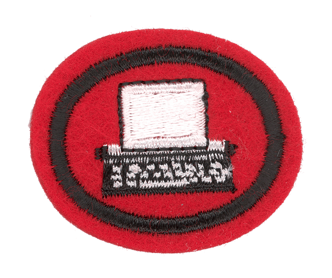 FA Pfadfinder Schreibmaschine